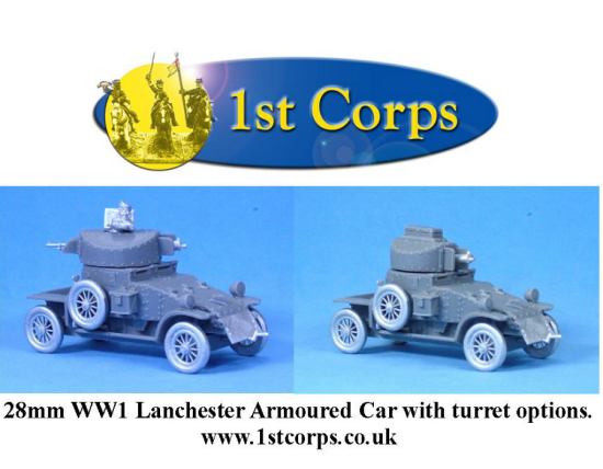 Lanchester armored cars
