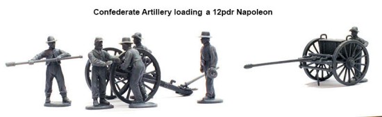 Confederate artillery