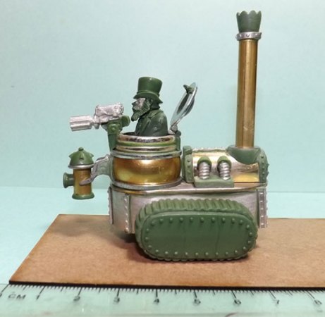 Steampunk Tracked Tank