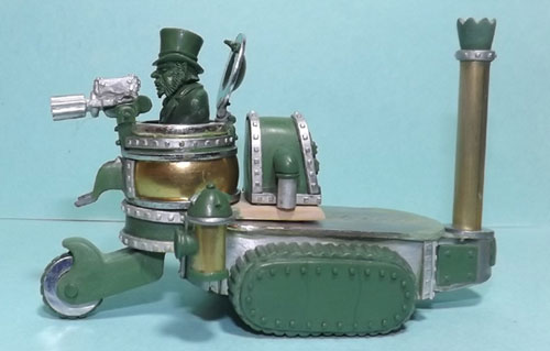 Steampunk Tracked Vehicle