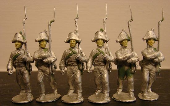 Prussian Musketeers Marching