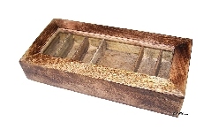 Glass topped box