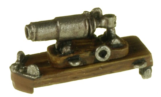 15mm AE038 24 pdr carronade