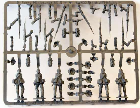 British Infantry, Perry Miniatures AW200