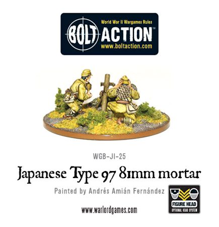 81mm Japanese Mortar Team