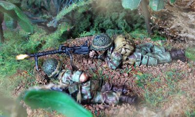 .30 cal MMG Team painted by Andy at Red Star