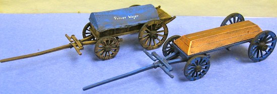 Munitions Wagon and Pontoon Wagon