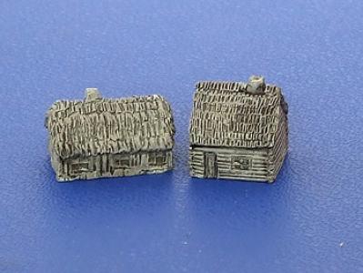  Wooden huts(6 pcs)
