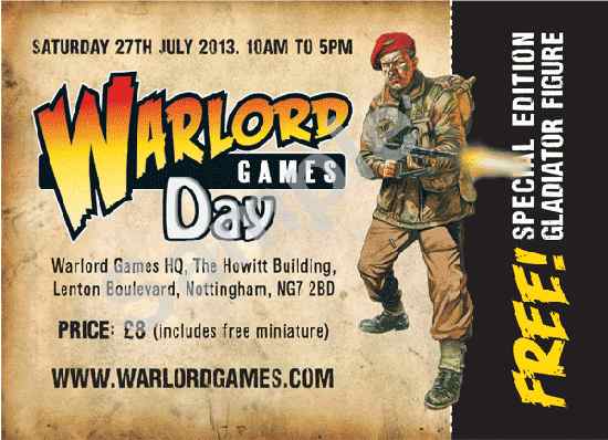 Warlord Games Day 2013