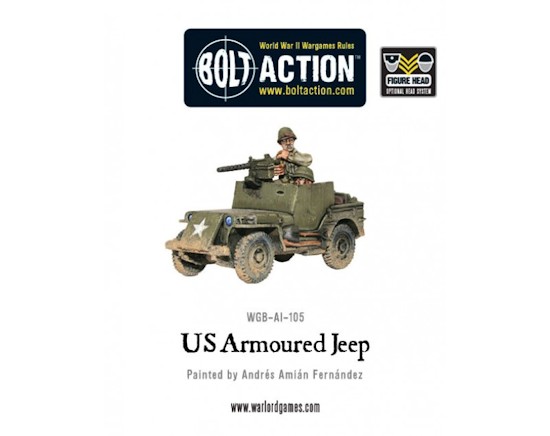 US Army armored Jeep