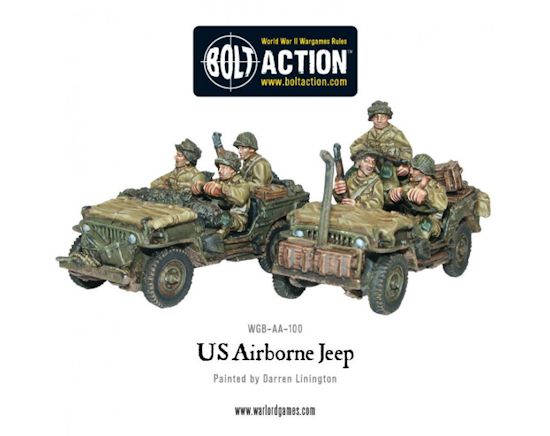US Airborne Jeep