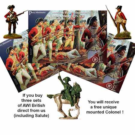 British Infantry, Perry Miniatures AW200