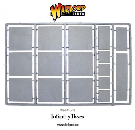 Infantry base sprue