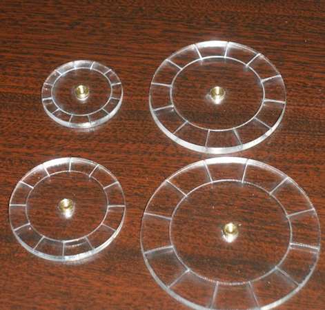 Etched Round Bases