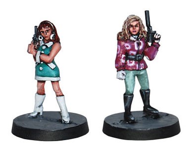 Kim and Anna painted