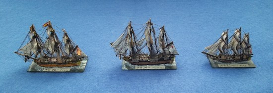 Triton 1:1200 scale models