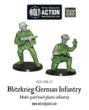 Blitzkrieg German infantry