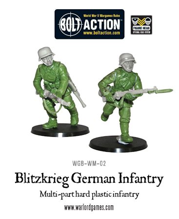 Blitzkrieg German infantry