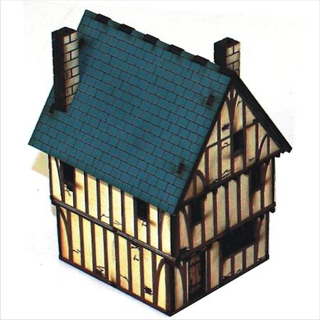 Half-timbered building