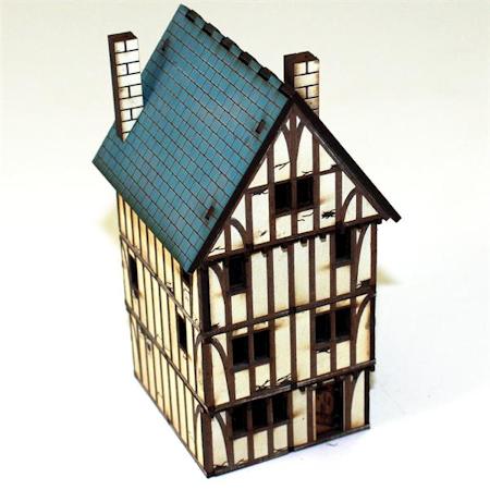 Half-timbered building