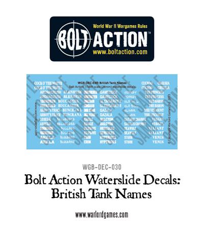 Bolt Action decals