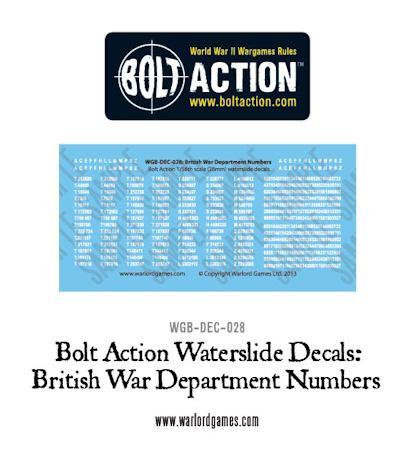 Bolt Action decals