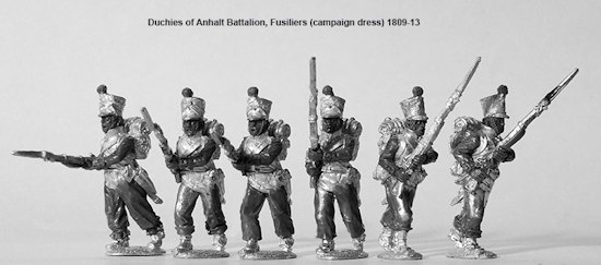 Duchies of Anhalt battalion, fusiliers