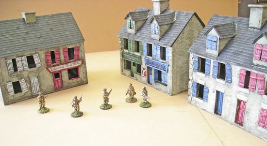 Normandy buildings
