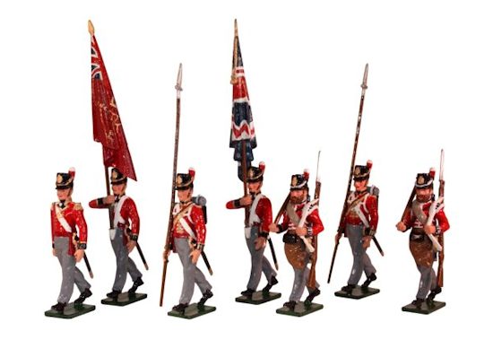 54mm British Troops Napoleonic Wars – British Foot Guards
