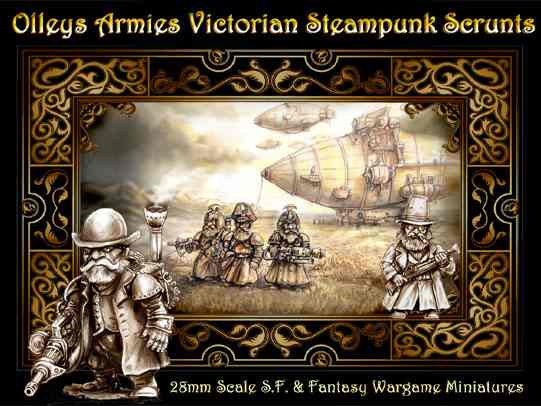 Olleys Armies Miniatures Steampunk & Victorian Kickstarter