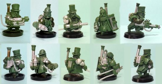 Olleys Armies Miniatures Steampunk & Victorian Kickstarter Miniatures Set 2