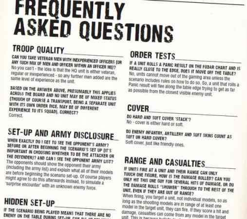 FAQ