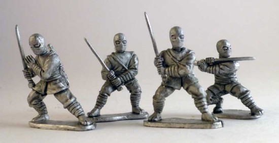 Bug-eyed Ninja Heads