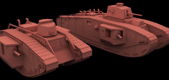 Heavy tanks are needed to fight the hive