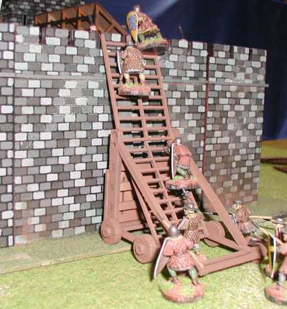 Wheeled Siege Ladder