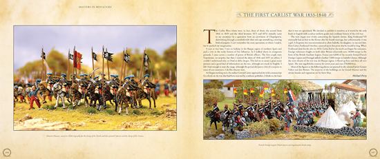 Masters in Miniature by Alan and Michael Perry sample spread 6