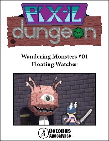 Pixel Dungeon: Wandering Monsters #01: Floating Watcher