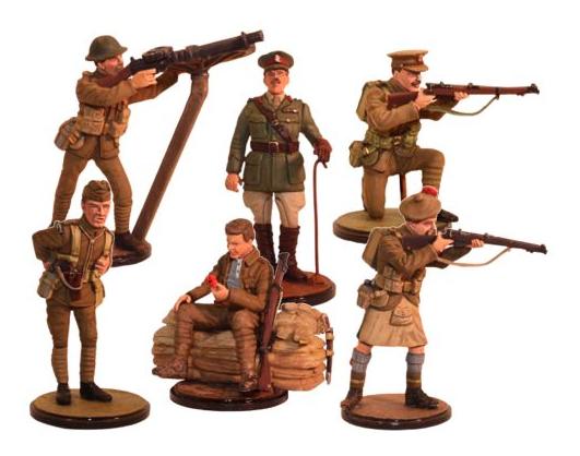 The British Army WWI in our 80mm Series Squadron Range