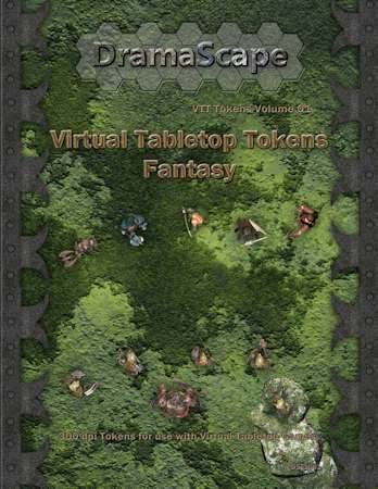 Virtual Tabletop Tokens Fantasy Volume 1