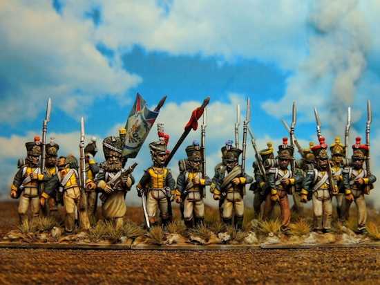 Vistula Legion painted by Francesco Thau