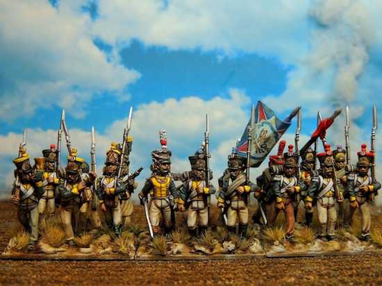 Vistula Legion painted by Francesco Thau