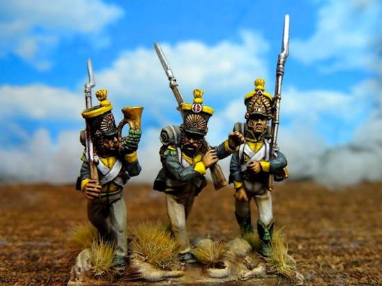 Vistula Legion painted by Francesco Thau