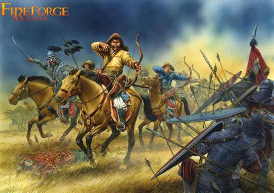 Mongol Cavalry Box Artwork
