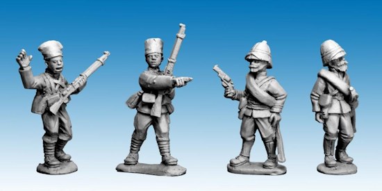 Senegalese Tirailleur command group