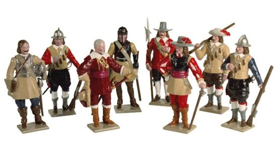 Re-Released 067 Toy Soldier Set The English Civil War Painted