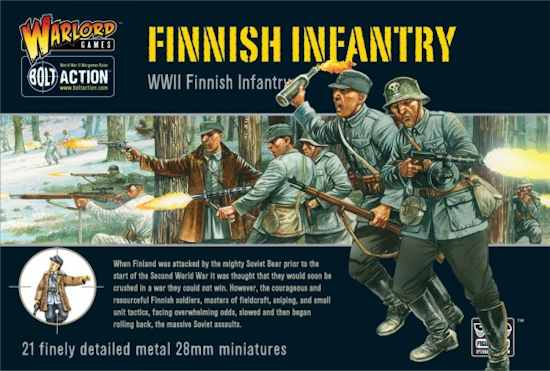 Finnish Infantry metal boxed set