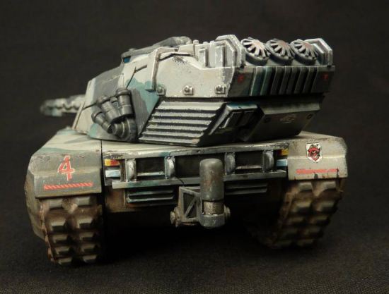 Sabre Tank with infantry