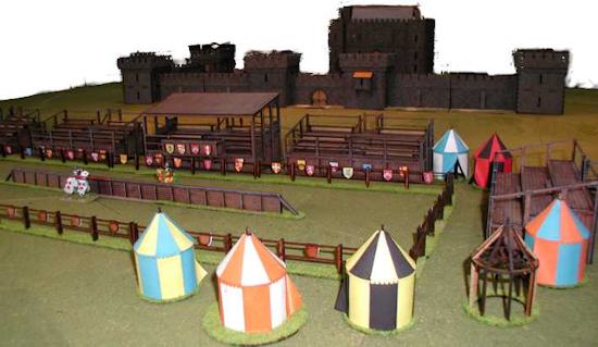 Jousting terrain