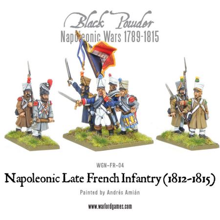 Warlord Games BLACK POWDER Late French Line Infantry 1812-1815 