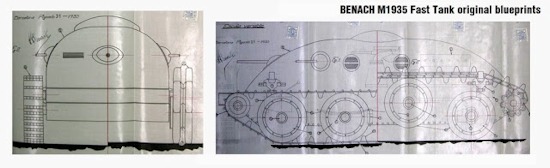 Benach tank blueprints